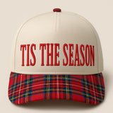 Christmas Plaid Baseball Caps