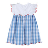 Red, White and Blue Flutter Dress - Boutique Baby Clothing | Shop Bonnie Bee
