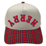 Christmas Plaid Baseball Caps