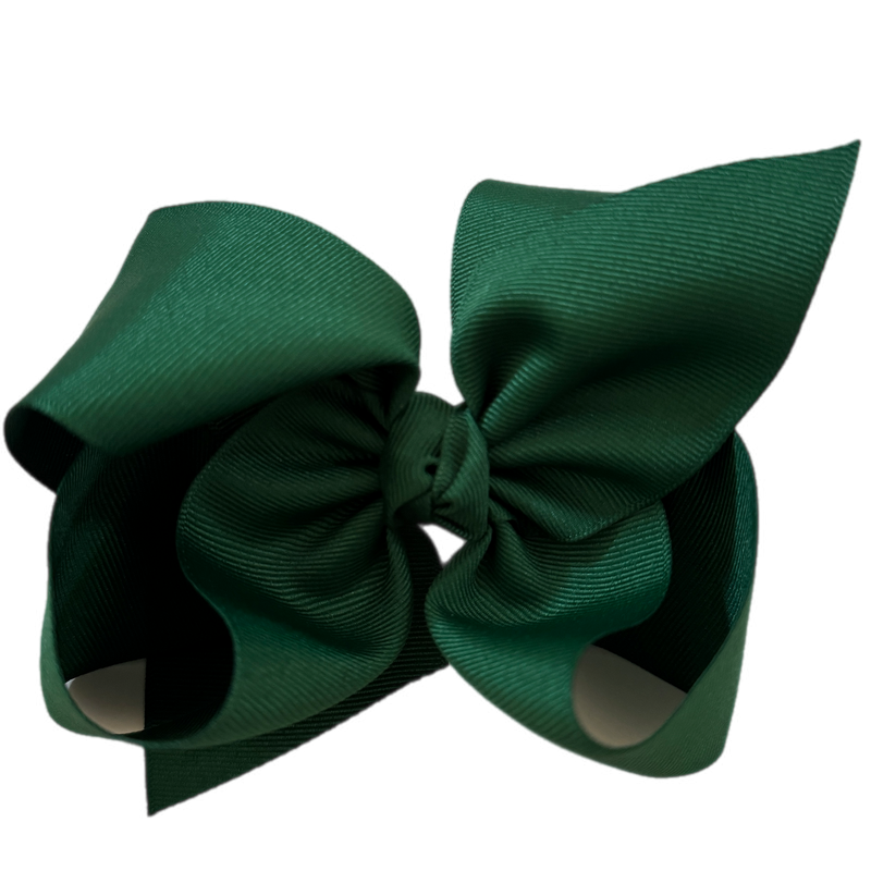 Forest Green Grosgrain Bow