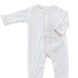 Footie with Picot Trim - Boutique Baby Clothing | Shop Bonnie Bee