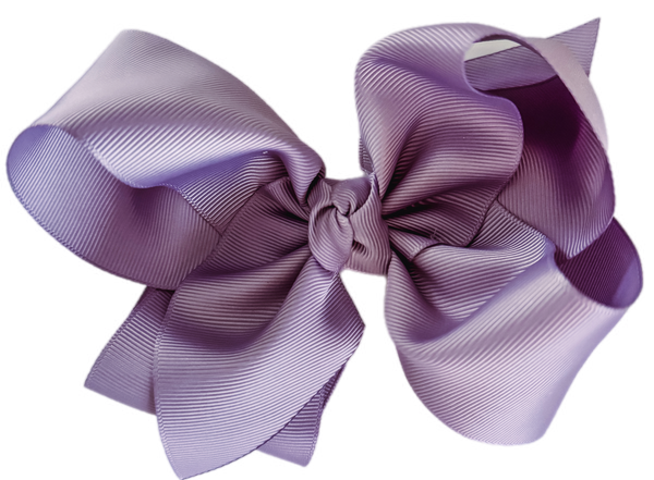 Lilac  Grosgrain Bow