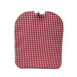 TRVL Lunch Bag in Gingham Red | Shop Bonnie Bee