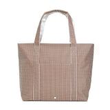 TRVL Jumbo Tote in Gingham Coco | Shop Bonnie Bee