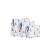TRVL Roadie Large Zip Pouch in Sail Away | Shop Bonnie Bee