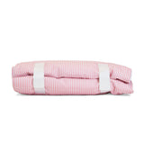 TRVL Nap Mat in Pimlico Stripe Dusty Rose | Shop Bonnie Bee