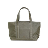 TRVL Medium Tote in Coated Canvas Olive | Shop Bonnie Bee