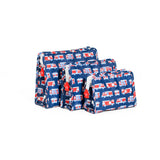 TRVL Roadie Large Zip Pouch in Fire Engines | Shop Bonnie Bee