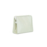 TRVL Roadie Large Zip Pouch in Pimlico Stripe Sage | Shop Bonnie Bee