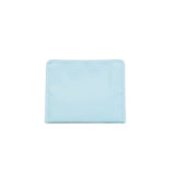 TRVL Roadie Large Zip Pouch in Coated Canvas Lake Blue | Shop Bonnie Bee