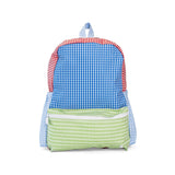TRVL Large Backpack in Patch Blue | Shop Bonnie Bee