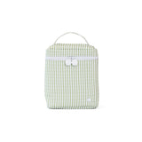 TRVL Quilted Go Go Lunch Insulated Bag- Pimlico Stripe Sage | Shop Bonnie Bee