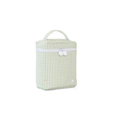 TRVL Quilted Go Go Lunch Insulated Bag- Pimlico Stripe Sage | Shop Bonnie Bee