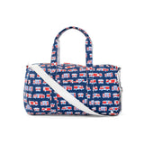 TRVL Weekend Duffel in Fire Engines | Shop Bonnie Bee