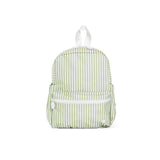 TRVL Mini Backpack in Pimlico Stripe Sage Backpack | Shop Bonnie Bee
