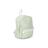 TRVL Mini Backpack in Pimlico Stripe Sage Backpack | Shop Bonnie Bee