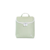 TRVL Take Away Insulated Lunch Bag in Pimlico Stripe Sage | Shop Bonnie Bee