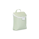 TRVL Take Away Insulated Lunch Bag in Pimlico Stripe Sage | Shop Bonnie Bee