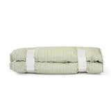 TRVL Nap Mat in Pimlico Stripe Sage | Shop Bonnie Bee