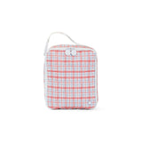 TRVL Insulated Lunch Bag in Classic Plaid Red | Shop Bonnie Bee