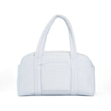TRVL Quilted Grande Duffel in Pimlico Stripe Blue | Shop Bonnie Bee