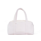 TRVL Quilted Grande Duffel in Pimlico Stripe Pink | Shop Bonnie Bee