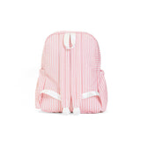 TRVL Large Backpack in Pimlico Stripe Dusty Rose | Shop Bonnie Bee