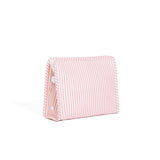 TRVL Roadie Large Zip Pouch in Pimlico Stripe Dusty Rose | Shop Bonnie Bee