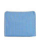 ROADIE LARGE Zip Pouch - GINGHAM ROYAL