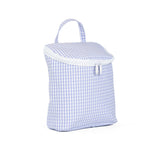 TRVL Take Away Insulated Lunch Bag in Gingham Lilac | Shop Bonnie Bee