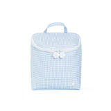 TRVL Take Away Insulated Lunch Bag in Gingham Mist | Shop Bonnie Bee