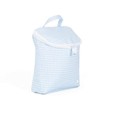 TRVL Take Away Insulated Lunch Bag in Gingham Mist | Shop Bonnie Bee