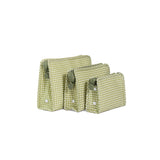 TRVL Roadie Large Zip Pouch in Rodeo Check Cactus | Shop Bonnie Bee