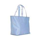 TRVL Jumbo Tote in Pimlico Stripe Chambray | Shop Bonnie Bee
