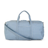 TRVL Xl Weekender Duffel Bag in Rodeo Check Indigo | Shop Bonnie Bee