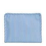 TRVL Roadie Large Zip Pouch in Pimlico Stripe Chambray | Shop Bonnie Bee