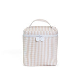 TRVL Quilted Go Go Lunch Insulated Bag- Pimlico Stripe Sand | Shop Bonnie Bee