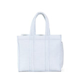 TRVL Quilted Go Go Tote in Pimlico Stripe Blue | Shop Bonnie Bee