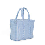 TRVL Quilted Go Go Tote in Pimlico Stripe Chambray | Shop Bonnie Bee