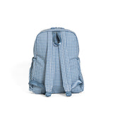 TRVL Large Backpack in Rodeo Check Indigo | Shop Bonnie Bee
