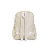 TRVL Large Backpack in Gingham New Khaki 3 | Shop Bonnie Bee