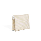 TRVL Roadie Large Zip Pouch in Gingham New Khaki 3 | Shop Bonnie Bee