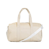 TRVL Weekend Duffel in Gingham New Khaki 3 | Shop Bonnie Bee