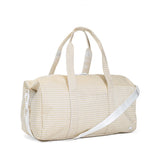 TRVL Weekend Duffel in Gingham New Khaki 3 | Shop Bonnie Bee