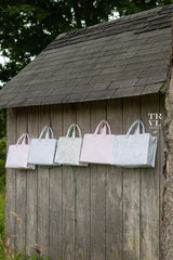 TRVL Overnight Tote in Pimlico Stripe Blue | Shop Bonnie Bee
