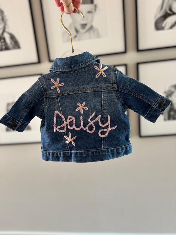 Daisy Jean Jacket  (0-3 MOS)