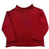 Rollneck Sweater, Solid
