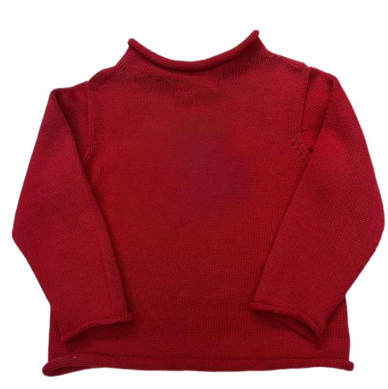 Rollneck Sweater, Solid