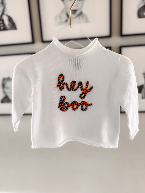 Hey Boo Rollneck Sweater (6 mos)