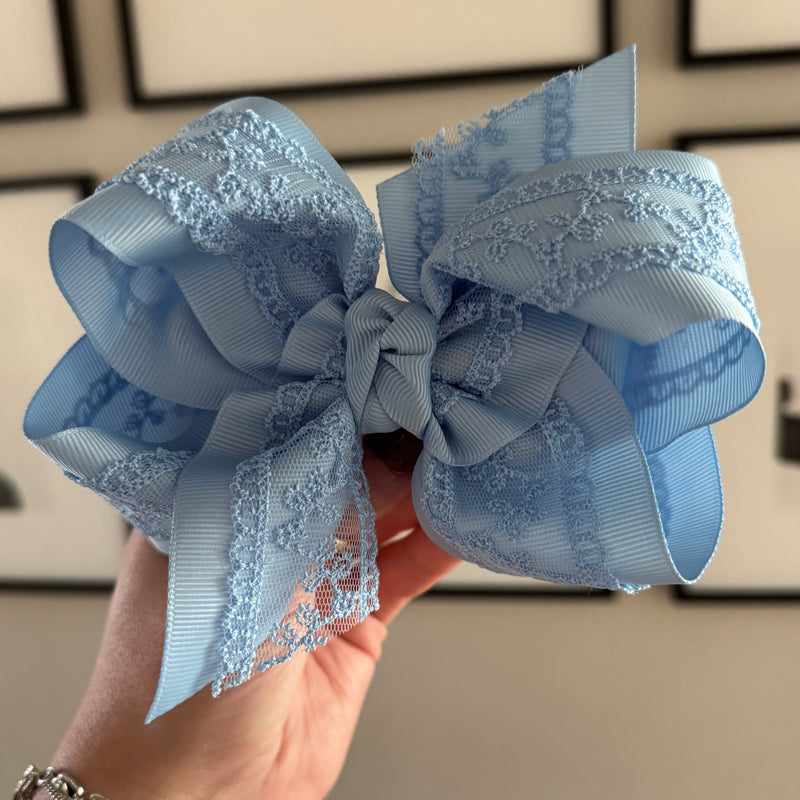 PREORDER FOR MID NOVEMBER Alice Lace Layered Bow